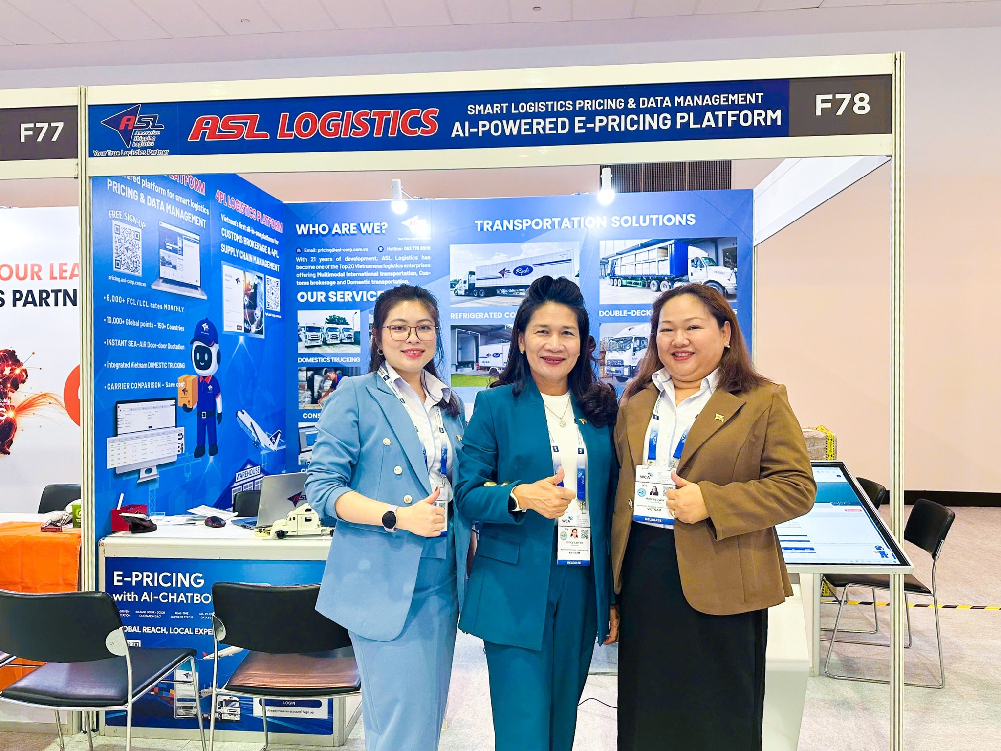 ASL TẠI WCA 2026: TĂNG CƯỜNG KẾT NỐI QUỐC TẾ , LAN TỎA GIẢI PHÁP LOGISTICS THÔNG MINH 